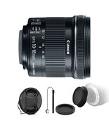 Canon EF-S 10-18mm f/4.5-5.6 IS STM Lens for Canon EOS Rebel T6 T6i T6s 77D - £279.80 GBP