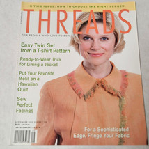 Threads Magazine September 2003 Number 108 Easy Twin Set from a T-shirt ... - $12.98