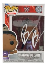 Bianca Belair Firmado Wwe Funko Pop #108 JSA - £155.06 GBP