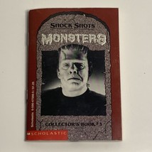 1993 Scholastic Shock Shots Book number 3 MONSTERS - $3.00