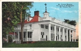 Vintage Postcard 1906 Mount Vernon Mansion Va. Virginia I26 - £2.81 GBP