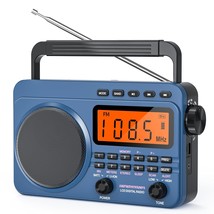Am Fm Shortwave Radio, Portable Transistor Radio With Best Reception, Weather Al - £62.68 GBP