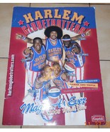 BASKETBALL STARS 2008 HARLEM GLOBETROTTERS WORLD TOUR SOUVENIR Signed Pr... - $936.51 MXN