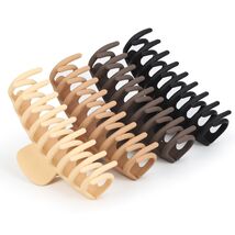 Hair Accessories Matte Non-Slip Large Claw Hair Clips for Thick Hair 4 Pack - $189.54 MXN