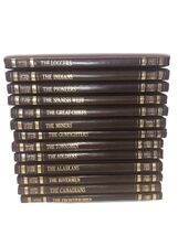 The Old West Book Set Lot 13 History Time Life 1970’s Illustrated Faux L... - $89.00