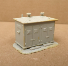 HO Scale Track Side Signal Control Box Unbranded Silver Model Train Layout - £14.09 GBP