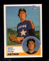 1983 Topps Traded #100 Mike Scott Nmmt Astros *AZ4308 - £2.10 GBP