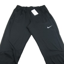 Nike Essential Knit Gym Running Pants Mens Size Large Black NEW BV4817-010 - £39.95 GBP