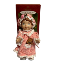 Hallmark Keepsake 2001 &quot;Mistletoe Miss&quot; Handcrafted Christmas Ornament - $4.95