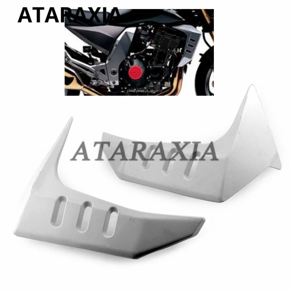 Unpainted Motorcycle Radiator Cover Side Panel Fairing Cover Fit   Z1000 2003 20 - £265.78 GBP