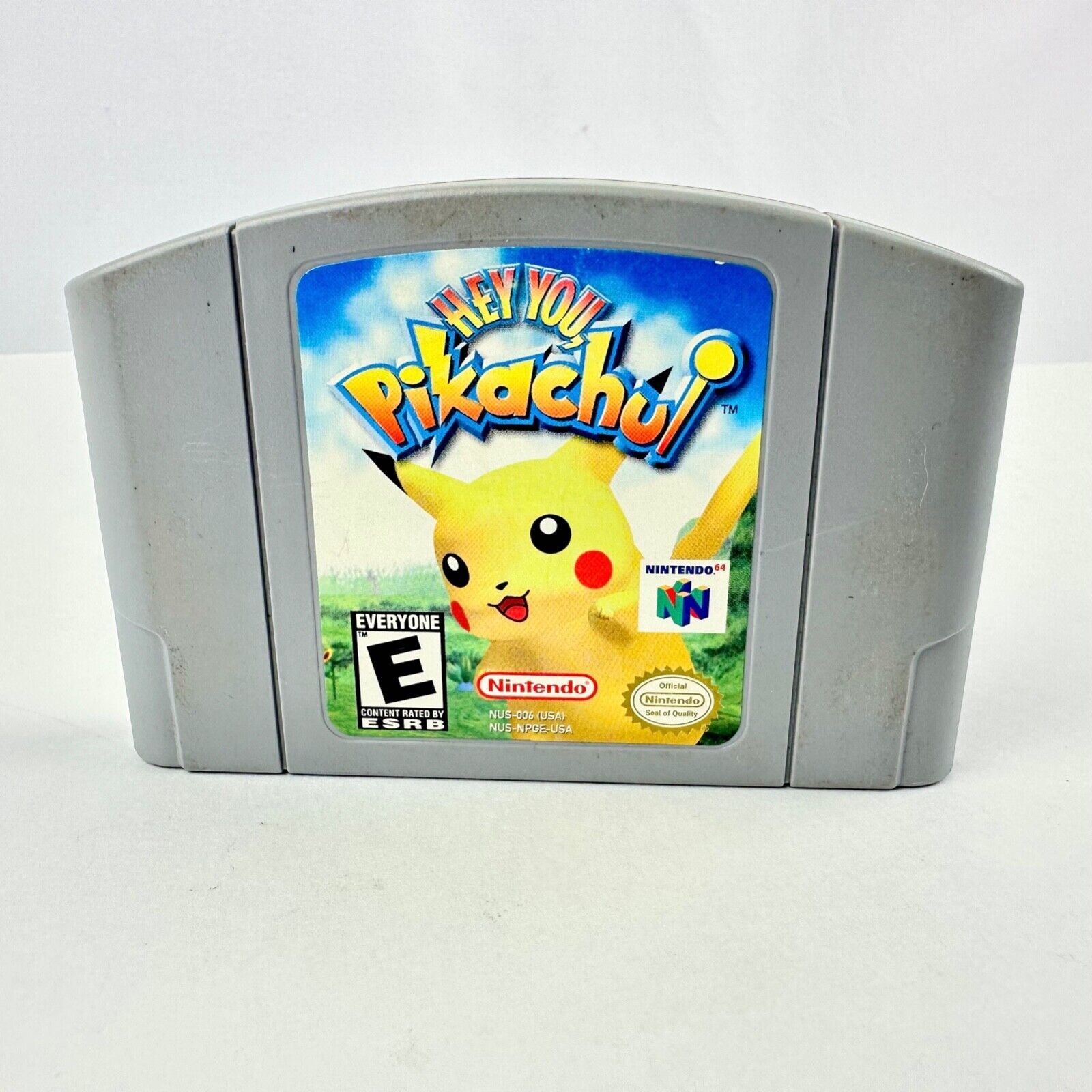 Primary image for Vintage 2000 Hey You, Pikachu! Nintendo 64 Game Cartridge Only - AUTHENTIC