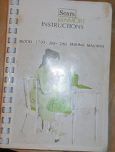 Sears Kenmore 158.1703 Instructions Booklet Good Condition - £9.80 GBP