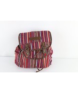 Vtg American Eagle Outfitters Distressed Rainbow Striped Top Loader Back... - $44.50