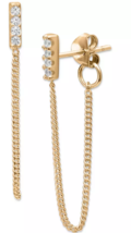 Giani Bernini Cubic Zirconia Chain Drop Earrings - $20.00