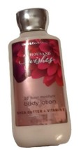 Bath &amp; Body Works A Thousand Wishes Super Smooth Body Lotion 8 Oz - £11.34 GBP