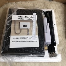 LF-001A Mini Tankless Instant Electric Hot Water Heater with Remote - $38.61