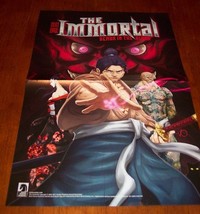 THE IMMORTAL Demon In The Blood Dark Horse Comics PROMO POSTER NEW - $14.85