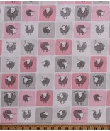 Cotton Sheep Wooley Sheep Farm Animals Country  Fabric Print BTY D377.34 - £9.54 GBP