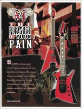 2006 AXL Fireax &amp; Bloodsport V series guitar advertisement 8 x 11 ad print - £2.95 GBP