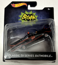 Mattel HotWheels Batman Classic 1966 &#39;66 TV Show Batmobile Adam West &amp; Burt Ward - $24.74