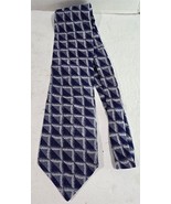 Bill Robin Son Multicolor Blue Geometric Mens Necktie Neck Tie Made in I... - €16,28 EUR