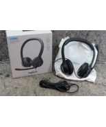 Logitech H390 Over-Head Comfort USB Headphones Noise-Canceling Microphone - $12.99