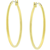 Basic Golden Hoop Earrings - $21.99
