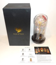 Dream Of Flowers 24K Colorful Artificial Flower Rose Led In Box ~Stunning~ - £30.95 GBP