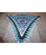 VTG Chicago Cubs Tee T-shirt Wrap Around All Over Print Size L Tie Dye L... - £77.05 GBP