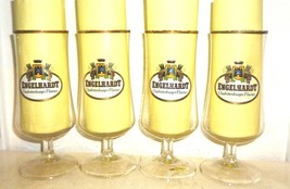 4 Engelhardt +1998 Berlin Charlottenburger Pilsener 0.25L German Beer Glasses - £23.59 GBP