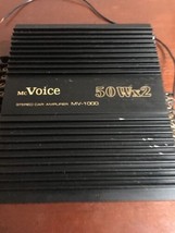 McVoice MV-1000 100 Watt Vintage / Rare Car Amplifier Display Board Unit - £117.23 GBP