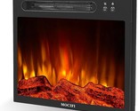 23 Inch Electric Fireplace, Ultra Thin Electric Fireplace, Recessed Free... - $274.99