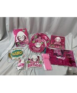 Spider Gwen Birthday Party Supplies Set Pink Superhero Plates Napkins De... - $17.45