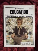 Saturday Review Education November 1972 Robert Arbib Stanley Carr Susan Jacoby - £6.89 GBP