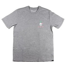 Hurley Mens Bad Apples Crewneck Graphic Tee T-Shirt, GREY, XL - £18.19 GBP