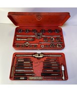 MAC Tools USA Metric Tap &amp; Die Set Lot Rethreading Kit Red Automotive - $98.99