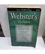 Webster&#39;s Thesaurus - $67.87 MXN