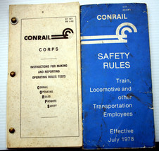 Lot 2 CONRAIL Operating/Safety rules 1978 Passenger Freight EPA Crossing... - $8.17