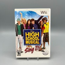 High School Musical: Sing It (Nintendo Wii, 2007) *Microphone Not Included* Test - £6.98 GBP