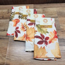Town And Country Living SEASONS Cloth Napkins - Set Of 4 - Autumn, Thanksgiving - £14.05 GBP