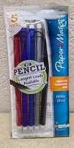 Papermate #2 Mechanical Pencil 0.7 mm HB #2 Refillable with eraser 5 Pac... - $7.89