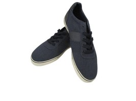 Polo Ralph Lauren Mens Size 14 D Blue Rip Stop Fashion Sneaker Hanford Canvas - $48.41