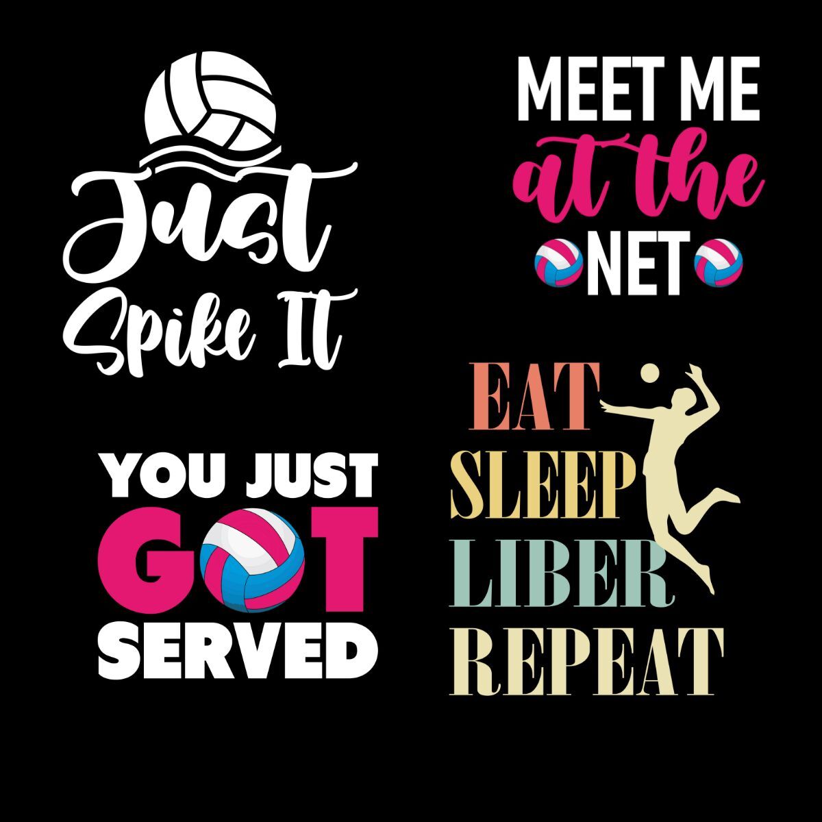 Volleyball Dad 4 Funny Design Father’s Day Gift Volleyball Lovers Retro ... - $6.00