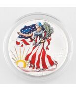 1999 1Oz AMERIKANISCHER SILBERADLER GESTRICHEN Mit KASSETTE Und ZERTIFIKAT - $125.93