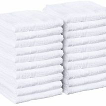 6 pcs Salon Towels 100% Cotton Towel Pack Spa Towel in 16x27 inches. - £23.42 GBP