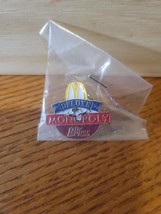 1998 McDonalds Deluxe Monopoly Dr. Pepper Fast Food Lapel Pin NIP - $11.90