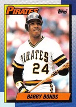 1990 Topps #220 Barry Bonds Pittsburgh Pirates ⚾ - £0.69 GBP