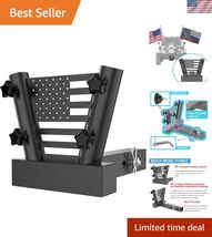 Upgraded Hitch Flagpole Holder for Truck, Hitch Mount Flag Pole Holder f... - $136.60