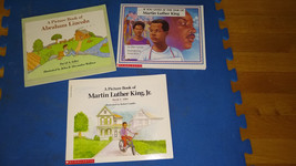 A picture book of Abraham Lincoln, Martin Luther King &amp; If you live of Martin - £10.39 GBP