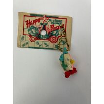 Vintage 1950s Harpo the Jolly Clown Puzzle Key Chain Toy on Original Card - $834.59 MXN